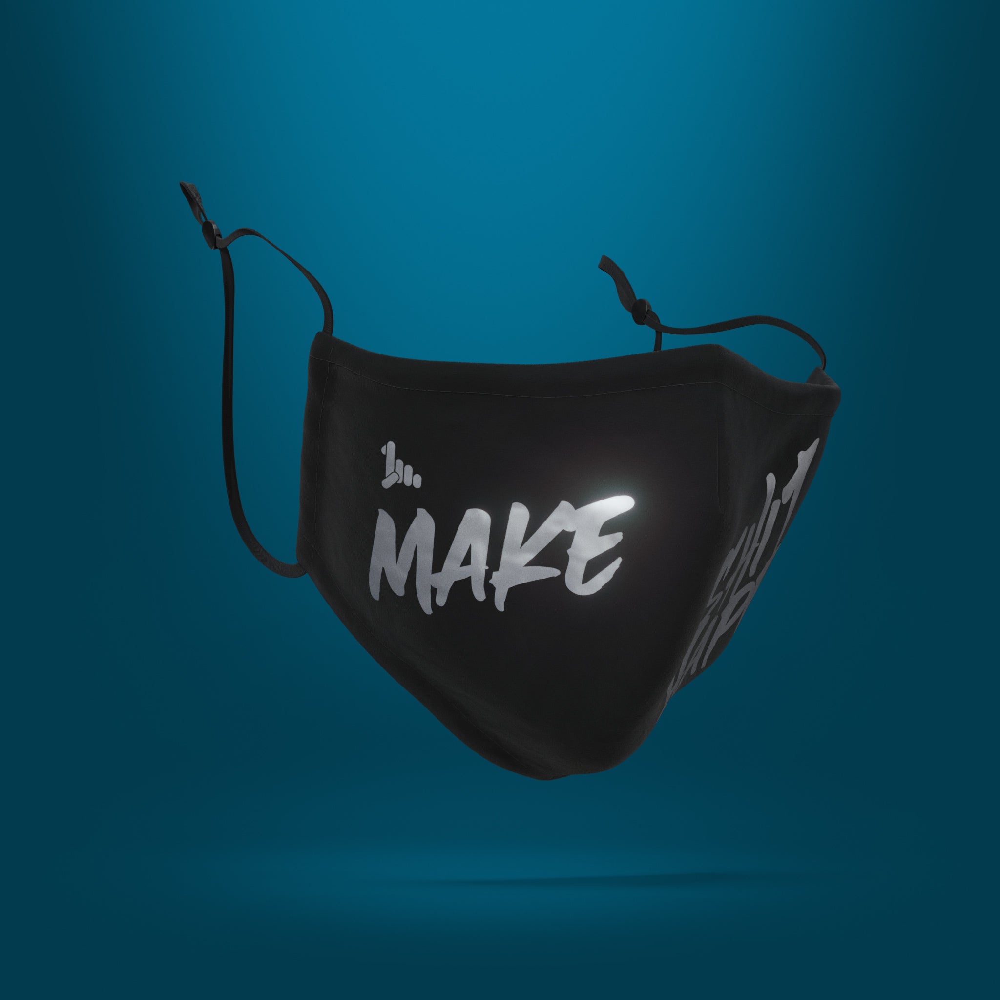 Reusable Face Mask 100% Cotton - Make It Reflective | 1ForAll Shop – 1 ...